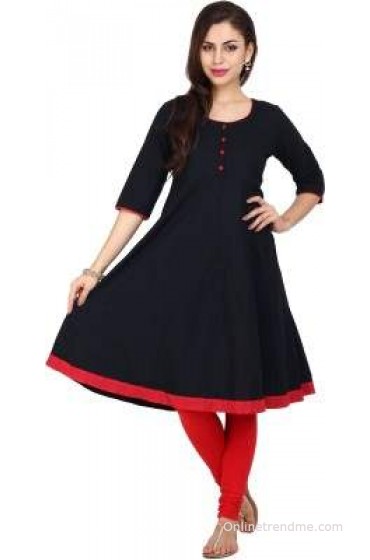Fabnesia Casual Solid Women's Kurti